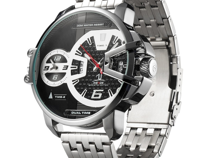 WEIDE UV1702 double fuseau horaire calendrier …