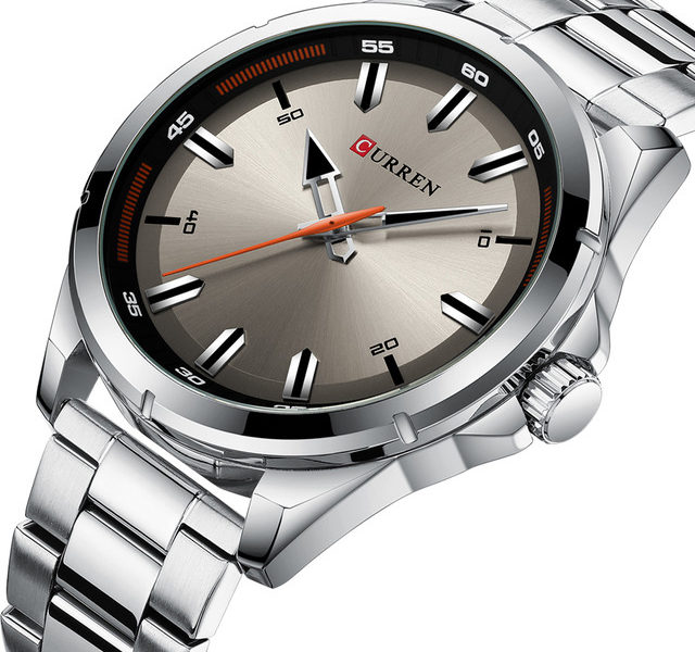 CURREN 8320 Business Style Hommes Montre au poignet en acier inoxydable …
