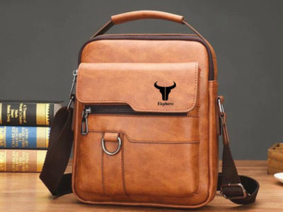 Ekphero Hommes Faux Cuir Vintage Sac …