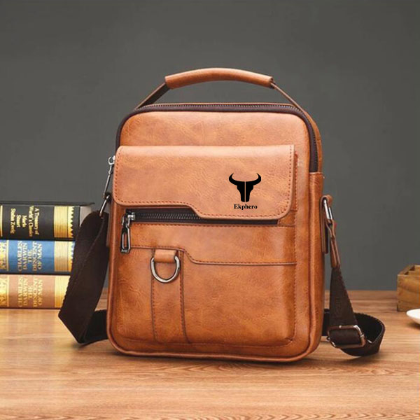 Ekphero Hommes Faux Cuir Vintage Sac …
