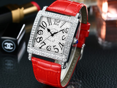 GUANQIN 19118 montre-bracelet unisexe rectangle diamant …