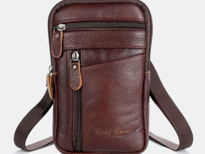 Hommes en cuir véritable grande capacité …