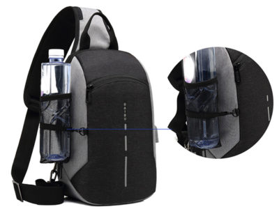 Sac à bandoulière d'équitation d'extérieur en plein air pour homme, USB …