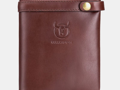 Bullcaptain Porte-monnaie multi-cartes en cuir véritable …