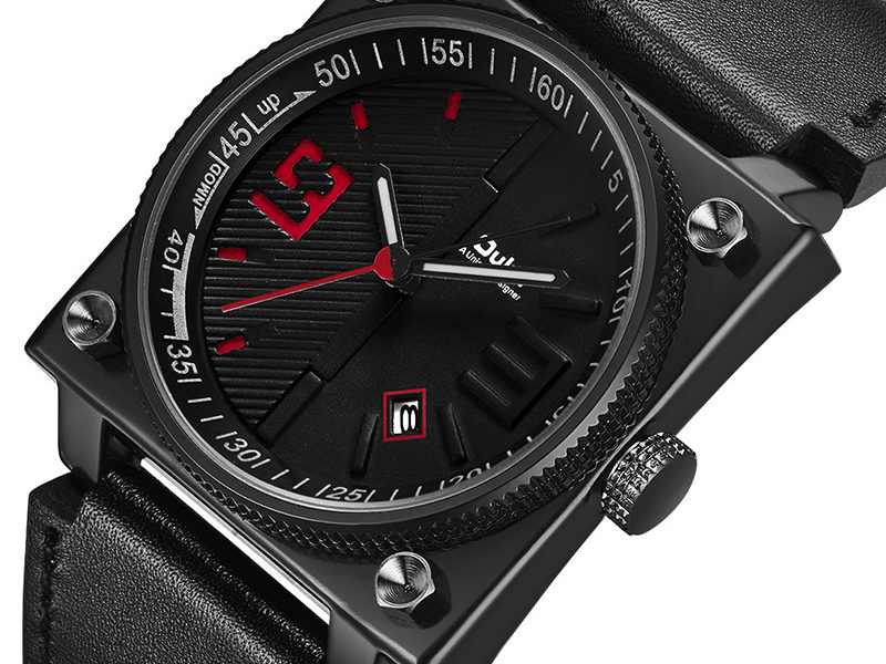 Oulm mode carré pointeur lumineux bracelet …