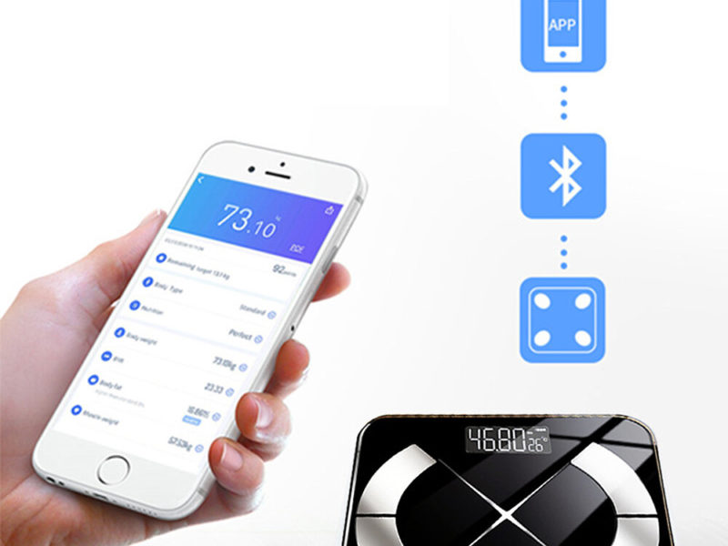 Balance corporelle sans fil intelligente 25 …
