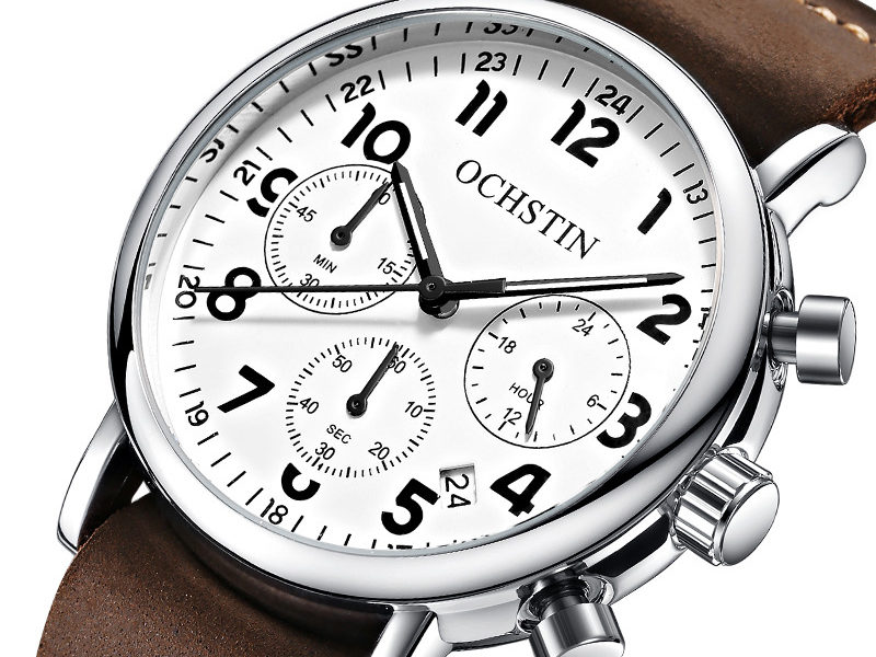 OCHSTIN GQ081A Chronographe Style Décontracté Hommes …