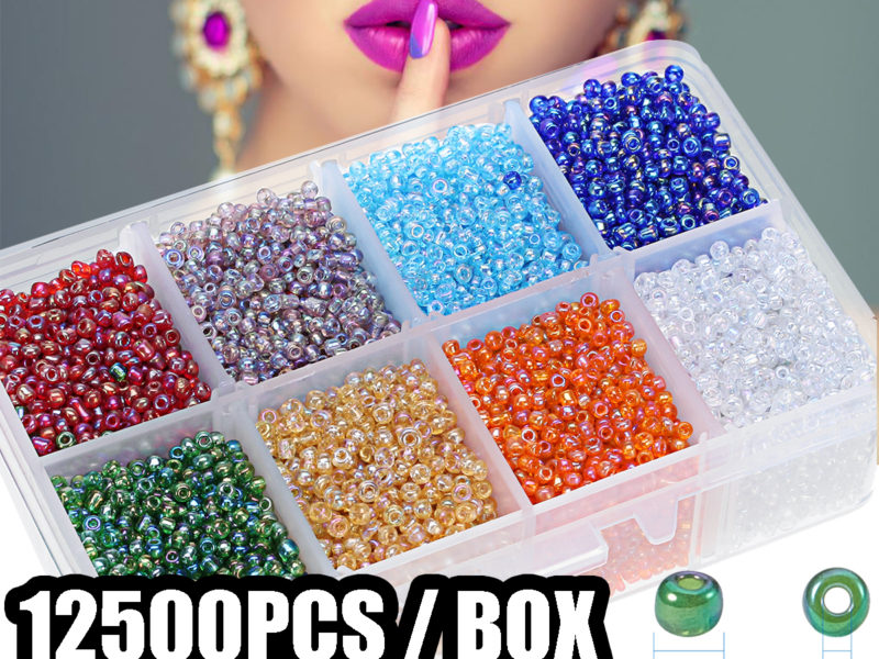 12500 pièces mélanger les couleurs 2mm …