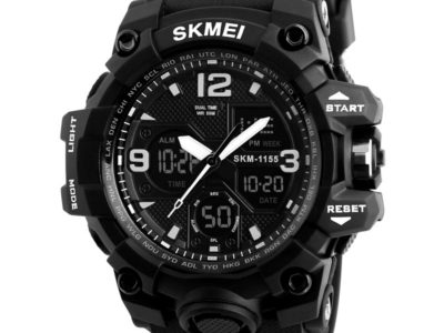 SKMEI 1155B Militaire Multi-fonction Chrono Alarme …