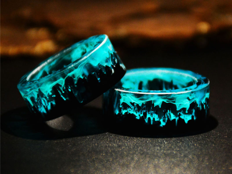 Time Gem Epoxy Anneau DIY À …