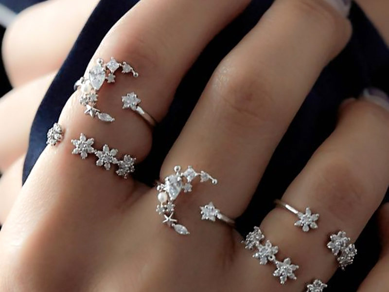 5 Pcs Mode Bague Ensembles Bohème …