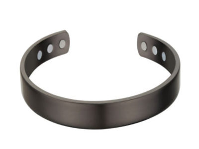 Bracelet magnétique en cuivre gris foncé …