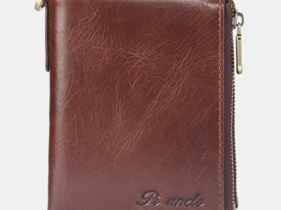 Hommes Court Bifold RFID Blocage Portefeuille …