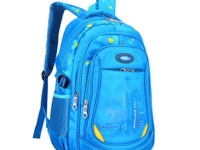 Grand sac d'école en nylon imperméable …