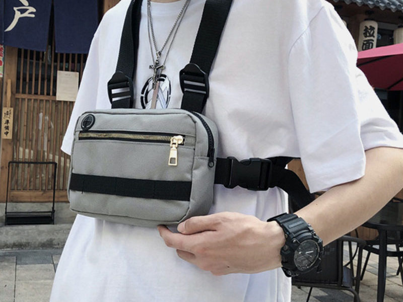 Hommes Femmes Mode Tactical Chest Bag …