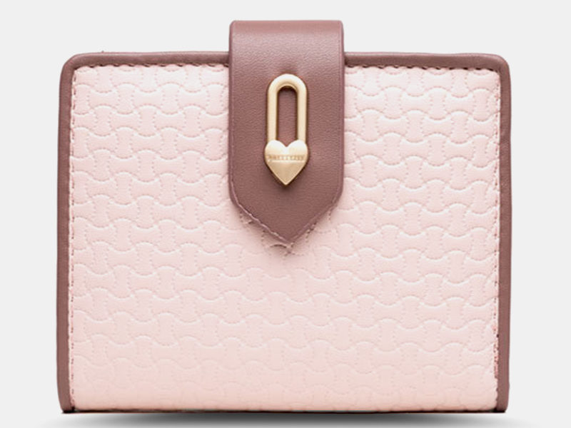 Femmes vague Texture PU cuir fermeture …