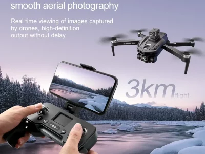 Drone professionnel V168 avec trois caméras, …