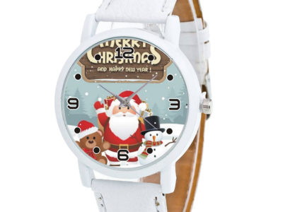 Cartoon Santa Claus avec Teddy bear …