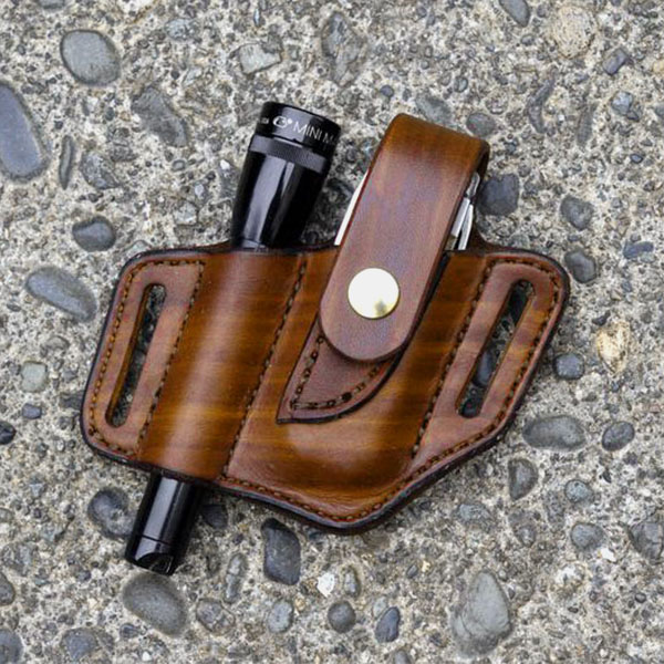 Hommes en cuir véritable EDC ceinture …