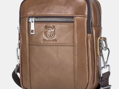 Hommes en cuir véritable grande capacité …