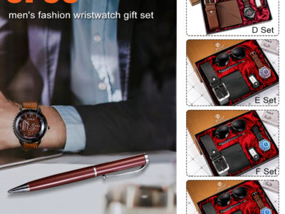 6PCS Fashion Gift Set Montre à …