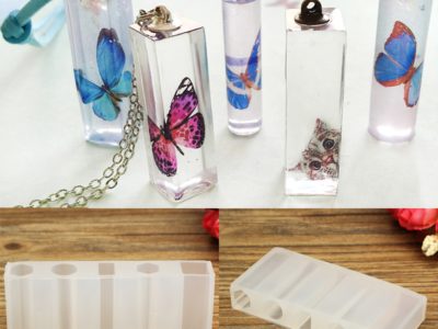 BRICOLAGE Silicone Résine Pendentif Moule Collier …