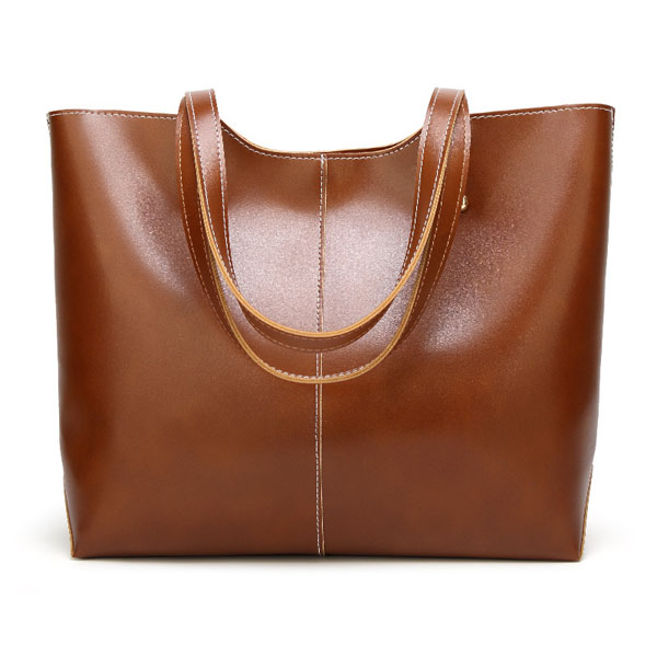 Femmes Simple Rétro Pu Cuir Sac …