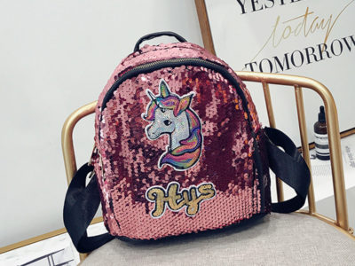 Paillettes 3D motif licorne sac à …