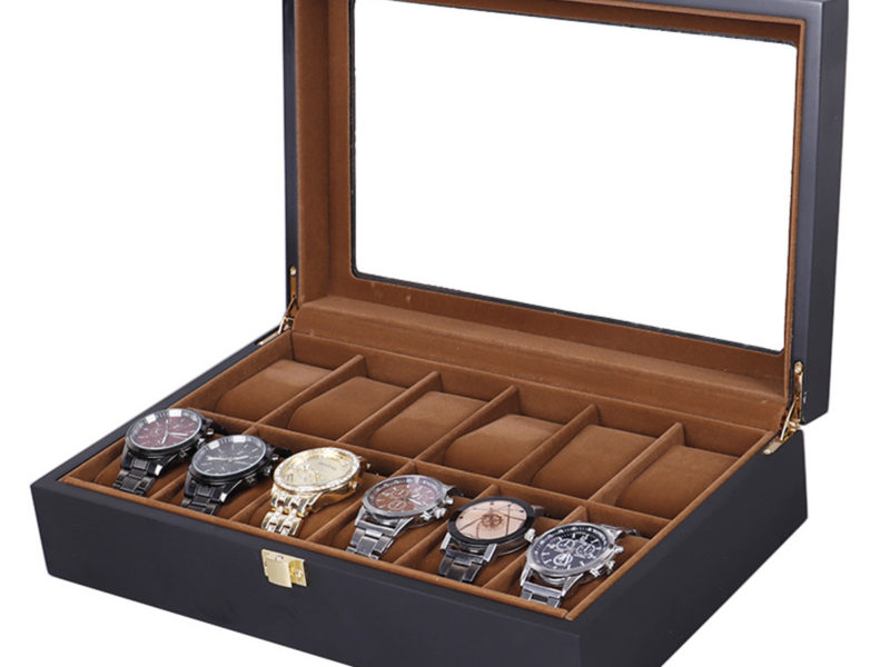 Bakeey 12 Slot Watch Box Watch …