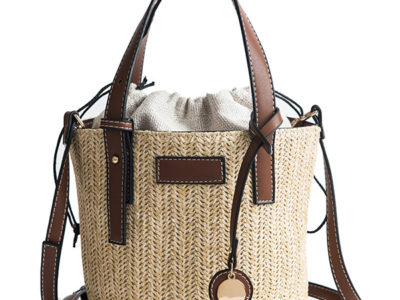 Sac à bandoulière Straw Beach Bag Sac à …