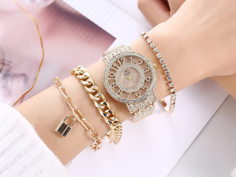 4 Pcs Alliage De Mode En …