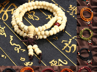 Bracelet Mala de méditation bouddhiste en …