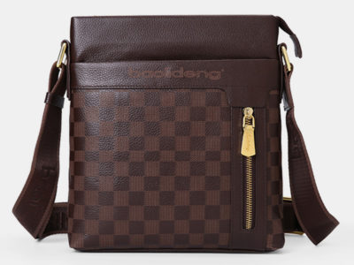 Sac à bandoulière antivol en cuir …