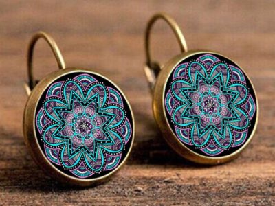 Bohemian Flower Drop Earring Ethnic Earrings …
