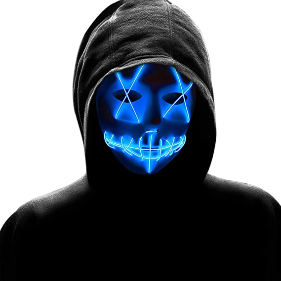 Cosplay LED masque lumineux masque de …