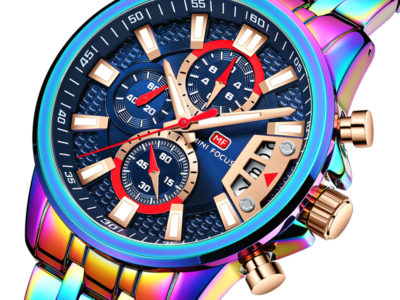 MINI FOCUS MF0352G multifonction Colorful montre …