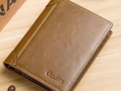 Porte-cartes court en similicuir pour hommes …