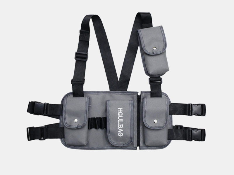 Hommes Femmes Hip-hop Chest Bag Vest …