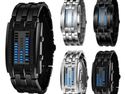 XSVO Fashion Rectangle Dial LED Affichage …